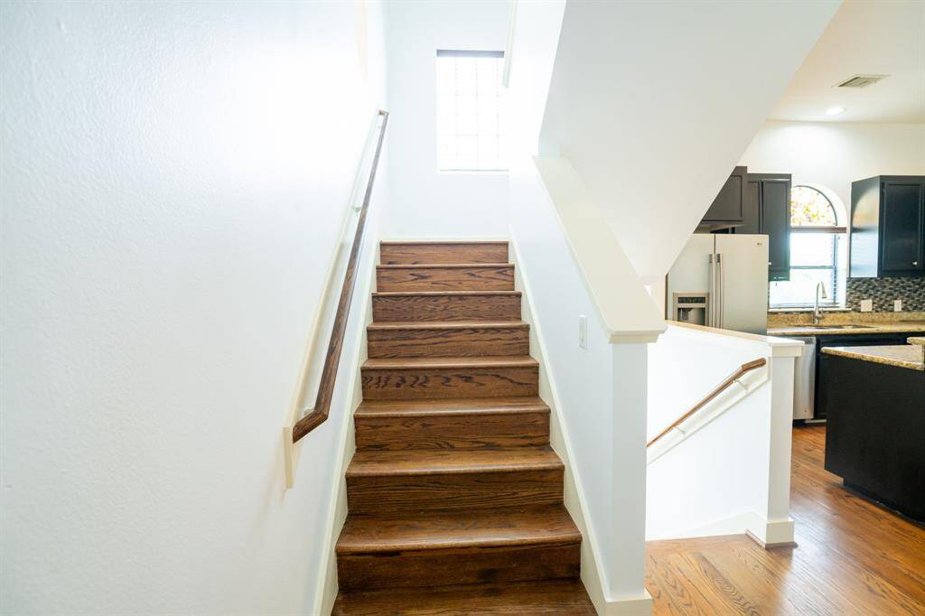Stairs to Third floor Primary and Third bedroom