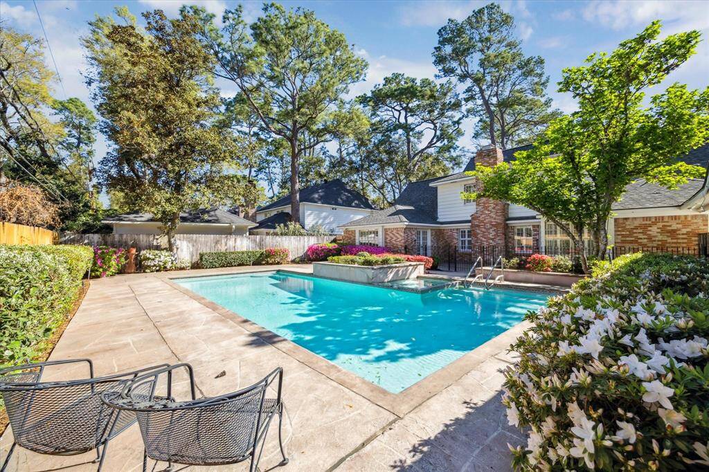 Plenty of decking around the pool for relaxing with friends and family