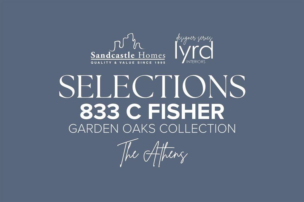 Welcome to 833 C Fisher – The Athens. Discover the expertly curated selections that bring a refined and timeless aesthetic to this stunning home. Designed by LYRD Interiors, these finishes elevate the living experience with thoughtful details and modern sophistication.