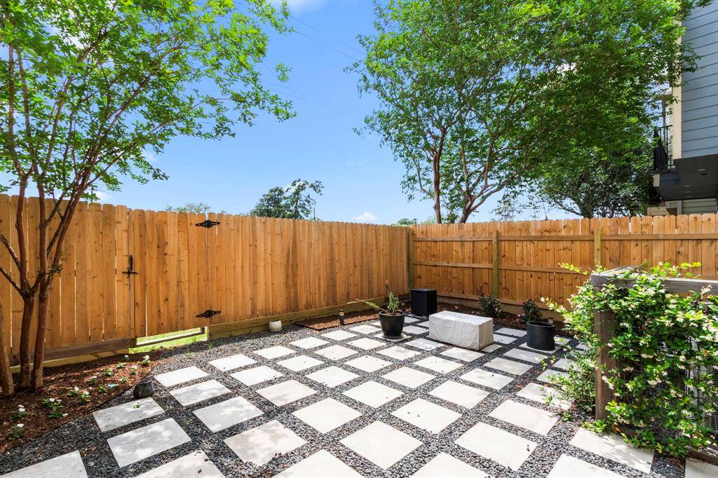 Professionally landscaped yard.