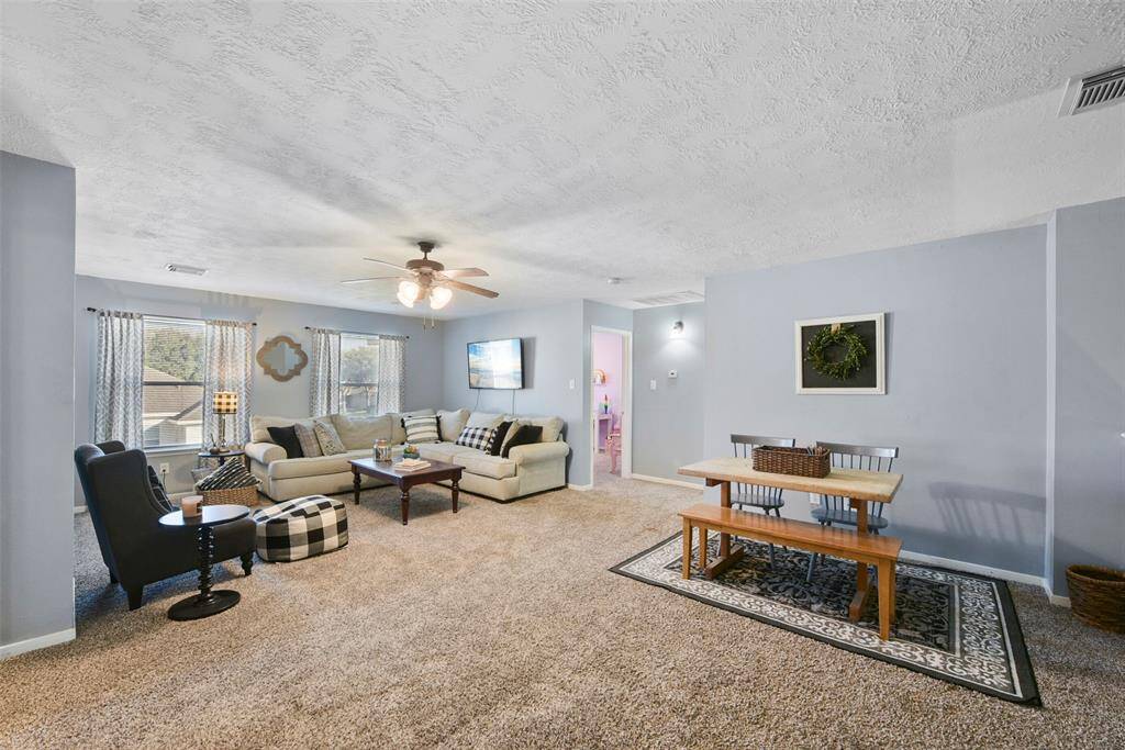 This game room upstairs is sure to provide tons of fun and memories over the years!