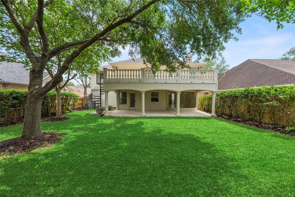 Experience outdoor living at its finest with a spacious backyard, perfect for relaxation and entertainment.**8615 Westcove Circle, Houston, TX 77064**