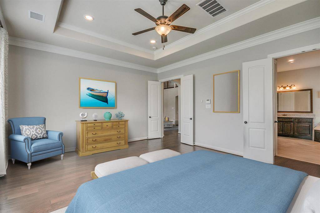 Primary bedroom.