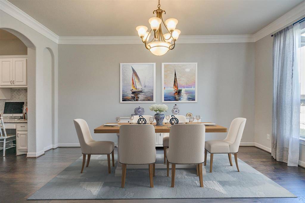 Formal dining.
