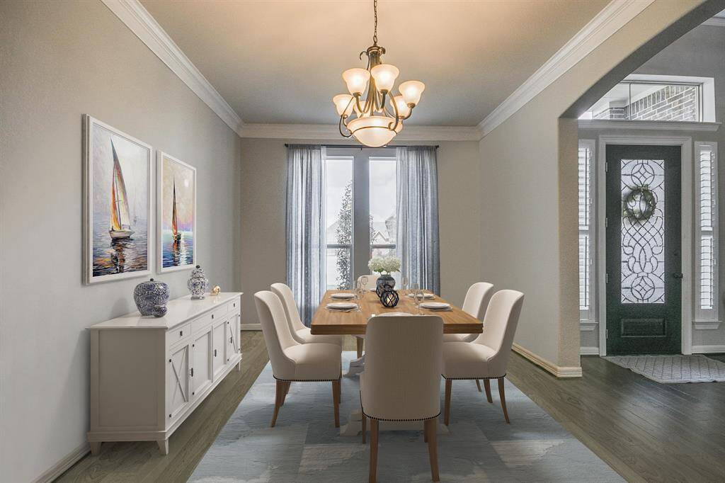 Formal dining.