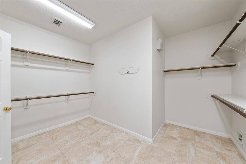 Large walk-in closet