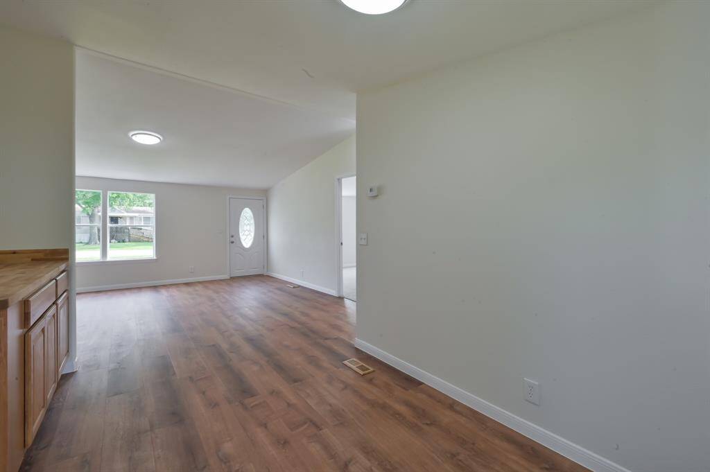 From the Dining area facing the front door.