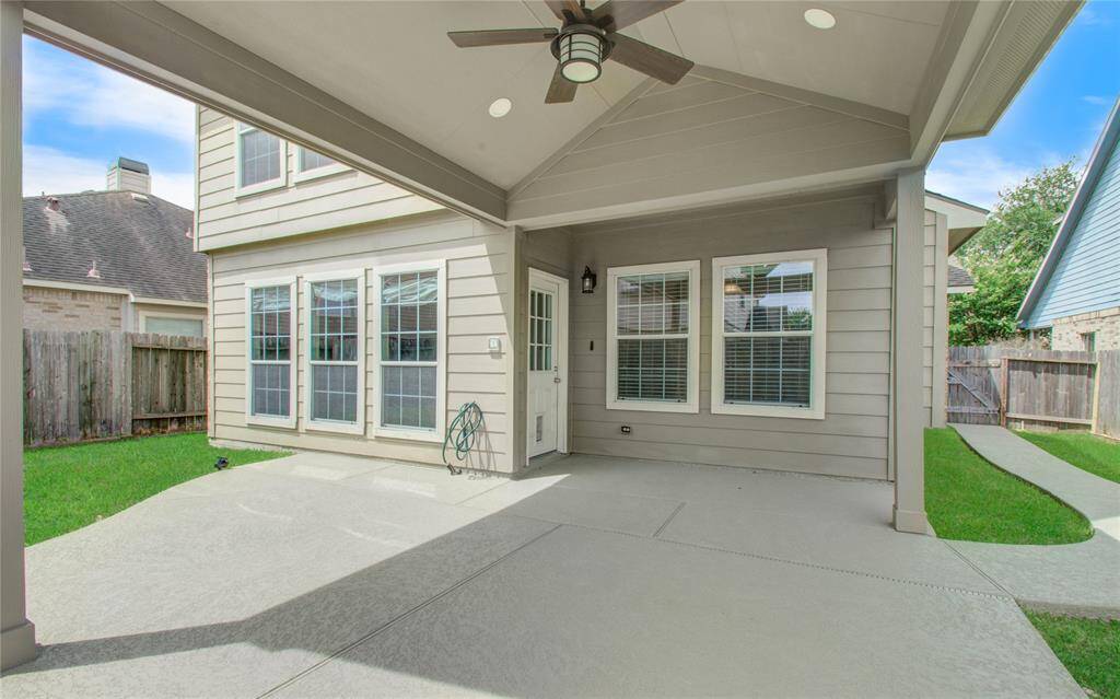 Perfect outdoor space for enjoying the upcoming fall weather!