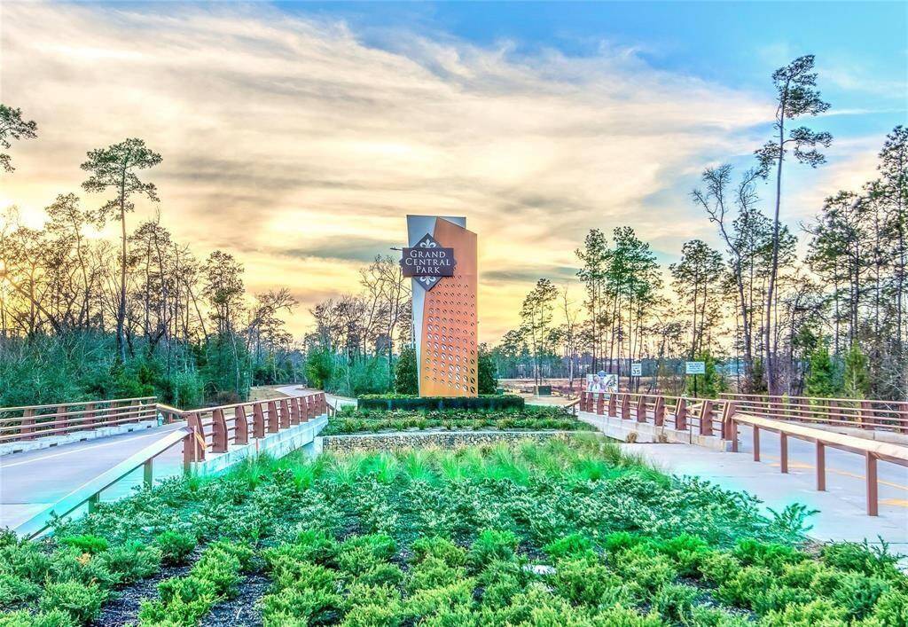 One of several community entrances