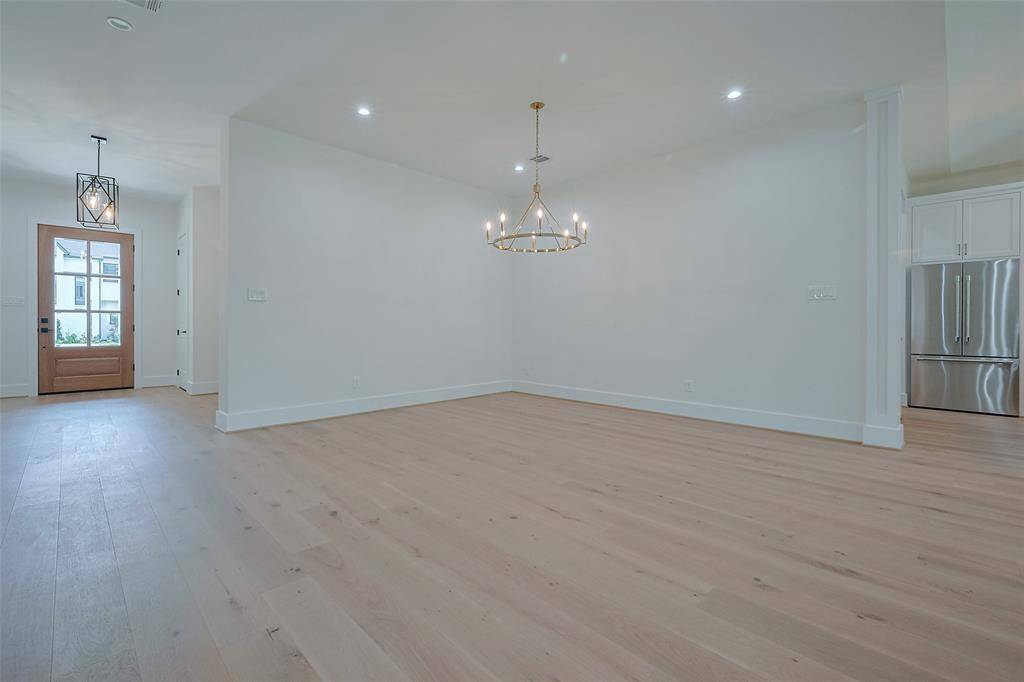 Dinning room-located at heart of home