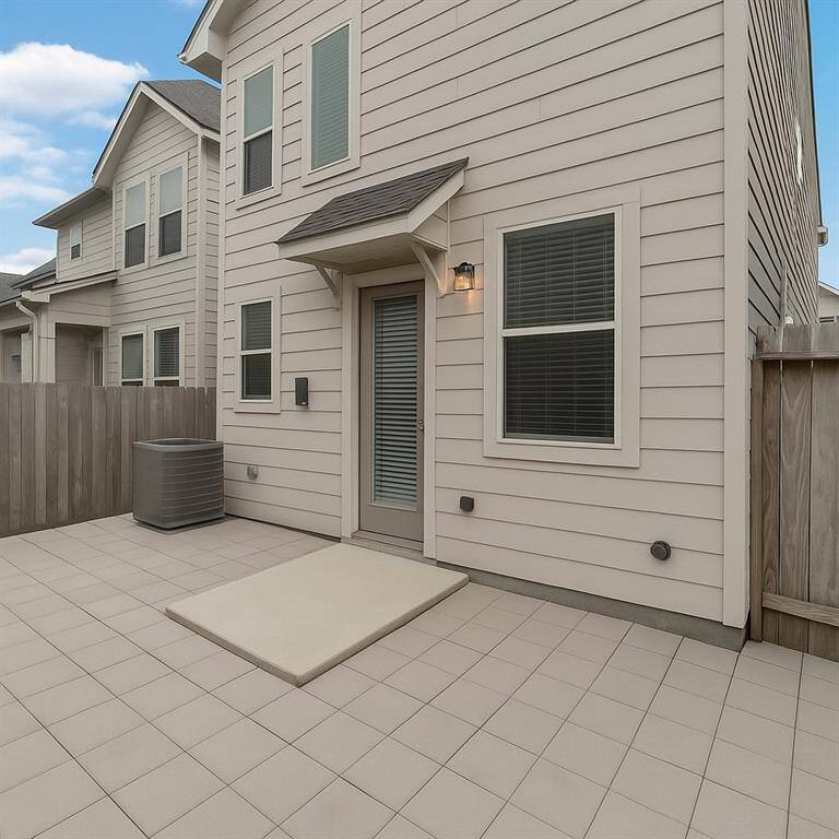 Relax outdoors on the beautiful patio, fully fenced in.