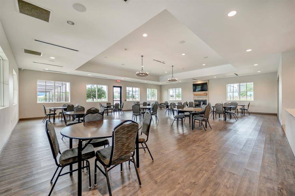 Meet new friends or have gatherings in the club room.