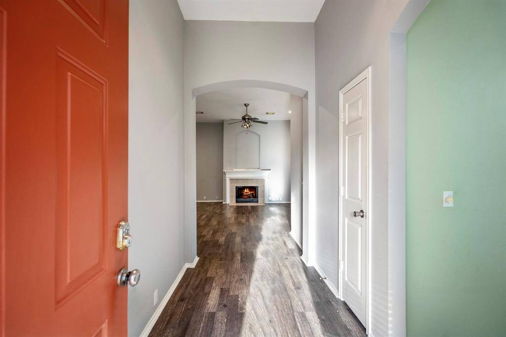 As you enter the home, your dining room will be to your right.