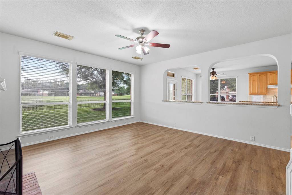 Kitchen Open to the den