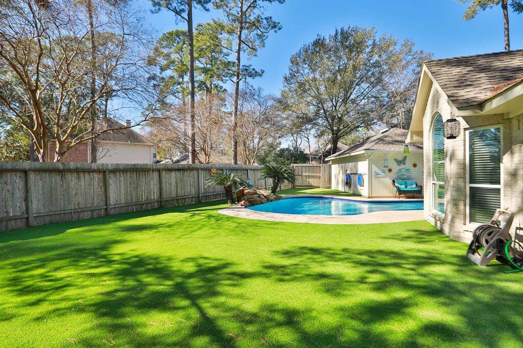 Hassle free artificial grass.