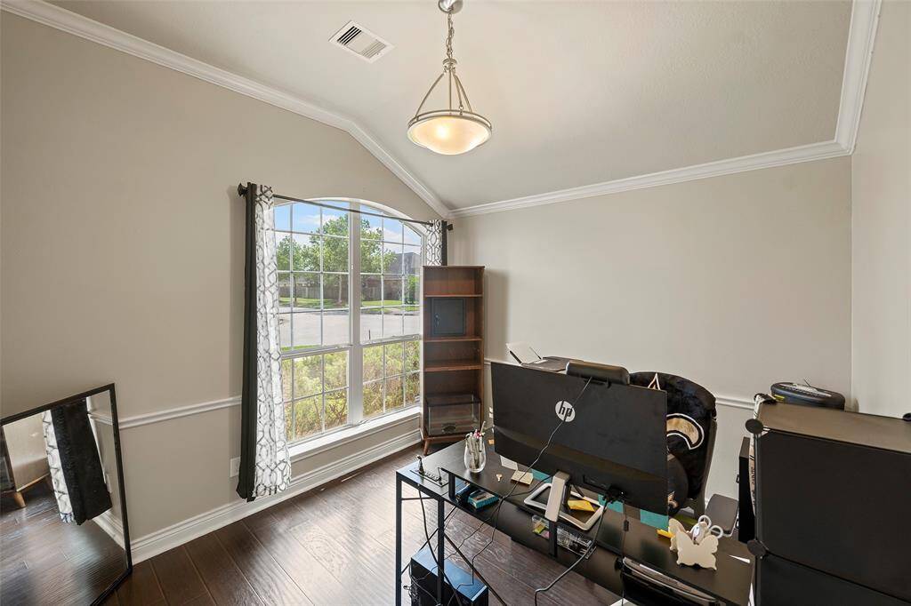 The floorplan is very functional with a study directly on the left