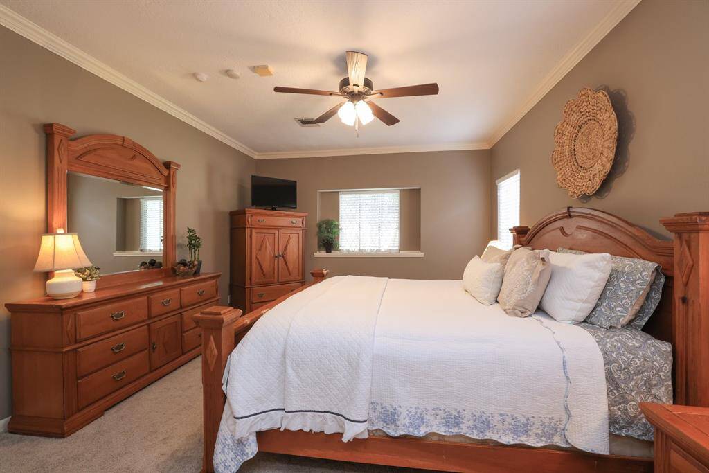 Primary bedroom on first floor