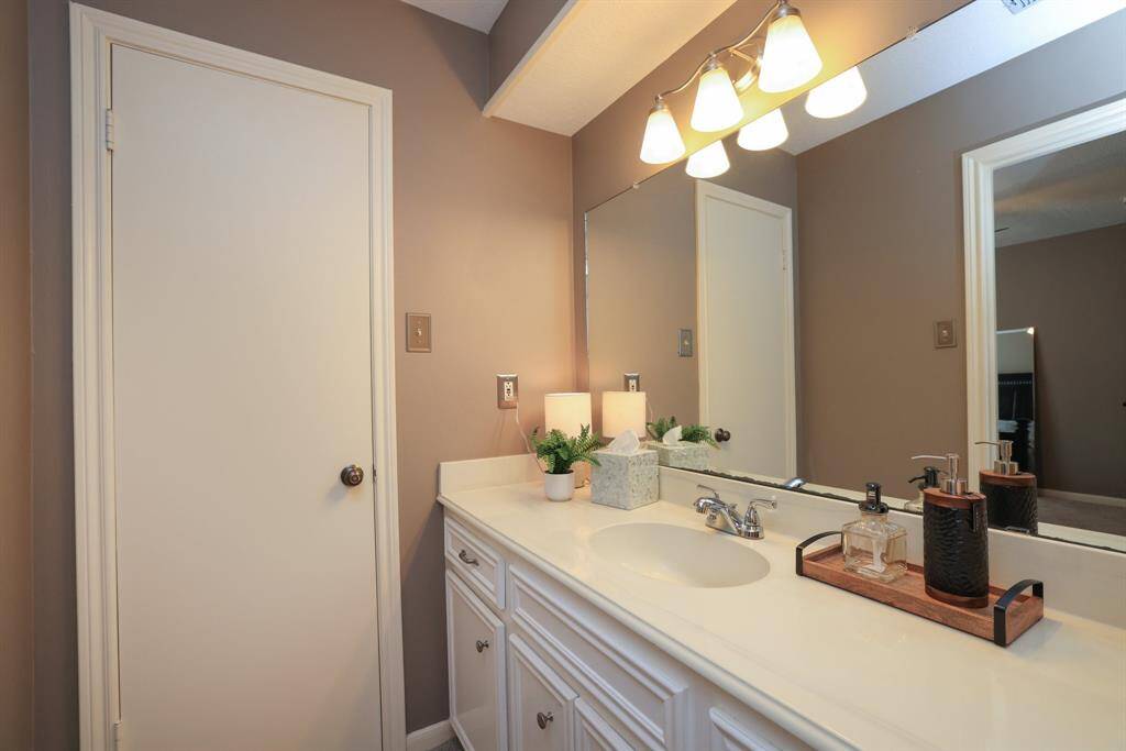 Bathroom with closet