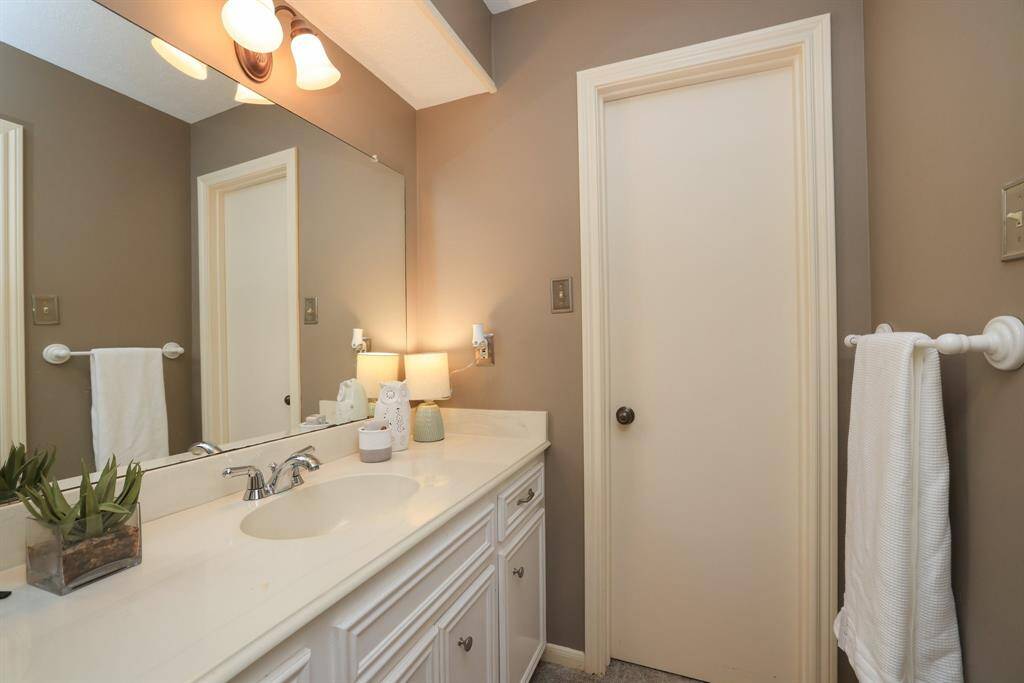 One of two bathrooms on the second floor