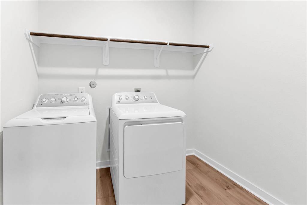 Washer and Dryer included