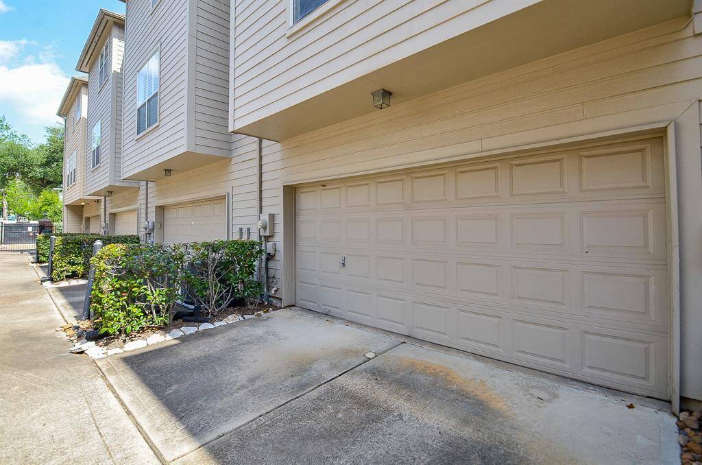 It's easy in and easy out of your own private garage.