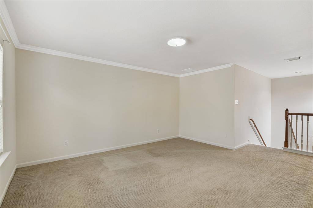 Discover the versatility of the spacious bonus room above the master suite.