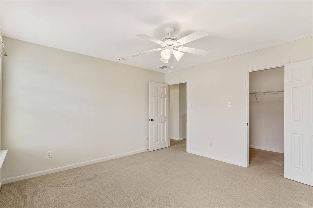 One of 3 bedrooms upstairs.