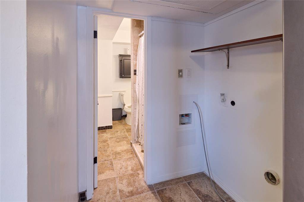 Utility and Washroom