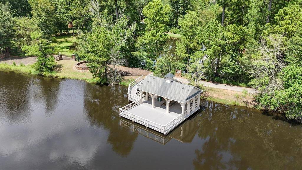 Waterside Dock, Stocked Pond