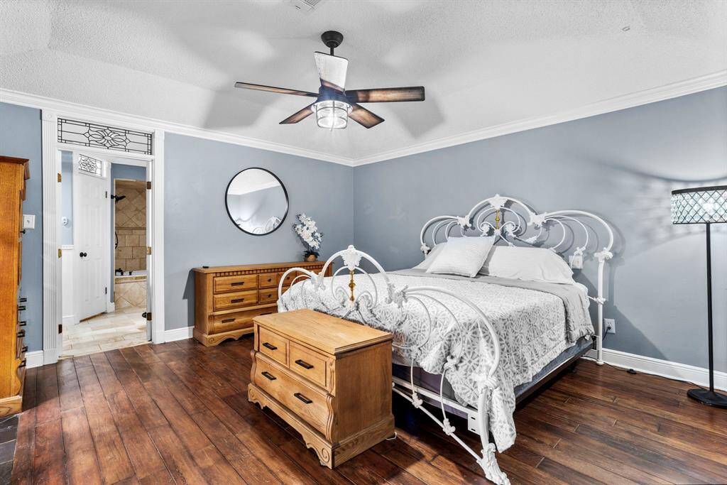 Step into the sanctuary of theprimary bedroom.