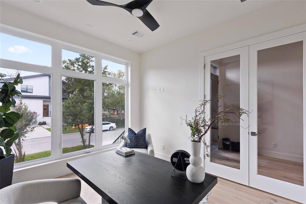 Another view of the beautiful home office/flexible room