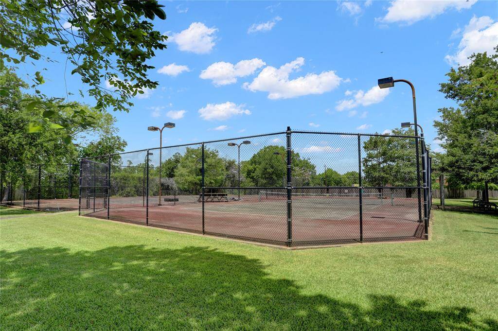 The parks also feature dual tennis courts.