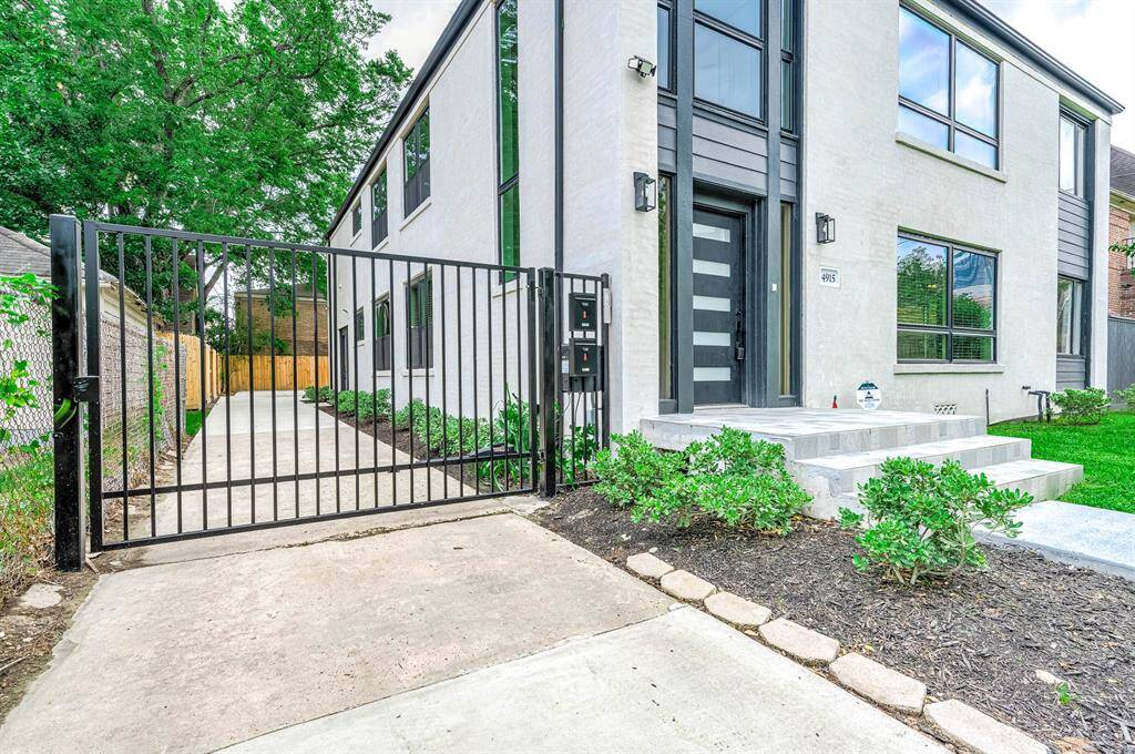 Gated entry with a remote clicker for easy, hassle-free access every time.