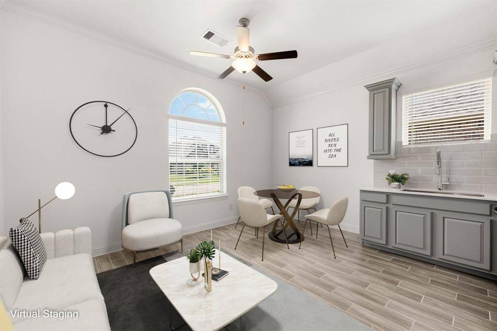 Next Gen Suite Living Space -Virtually Staged