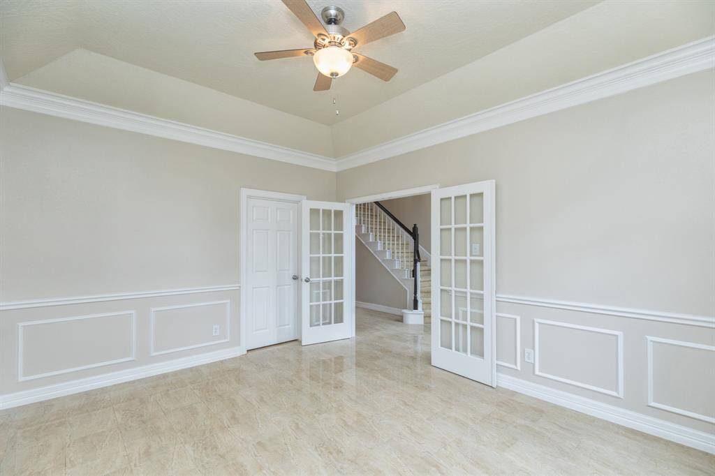 Downstairs dining room could be a study or home office