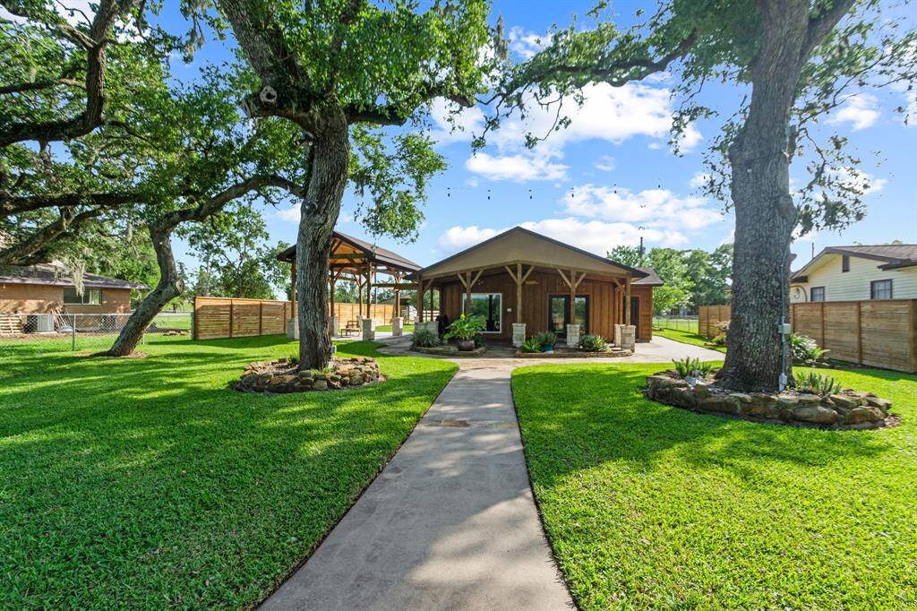 River side view of house