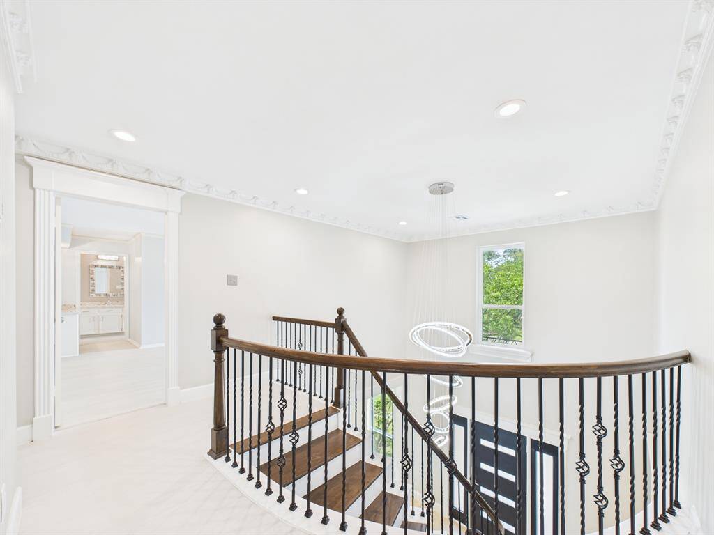 Primary Bedroom conveniently located at the Top of the Stairs