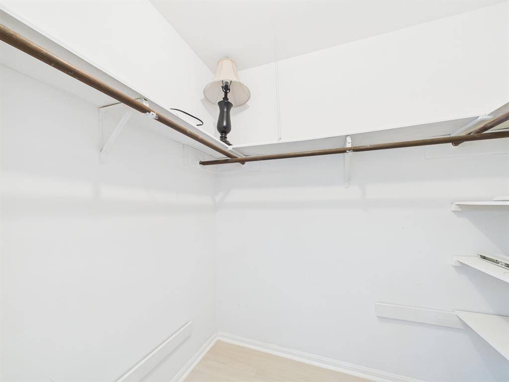Typical Closet Space per Room
