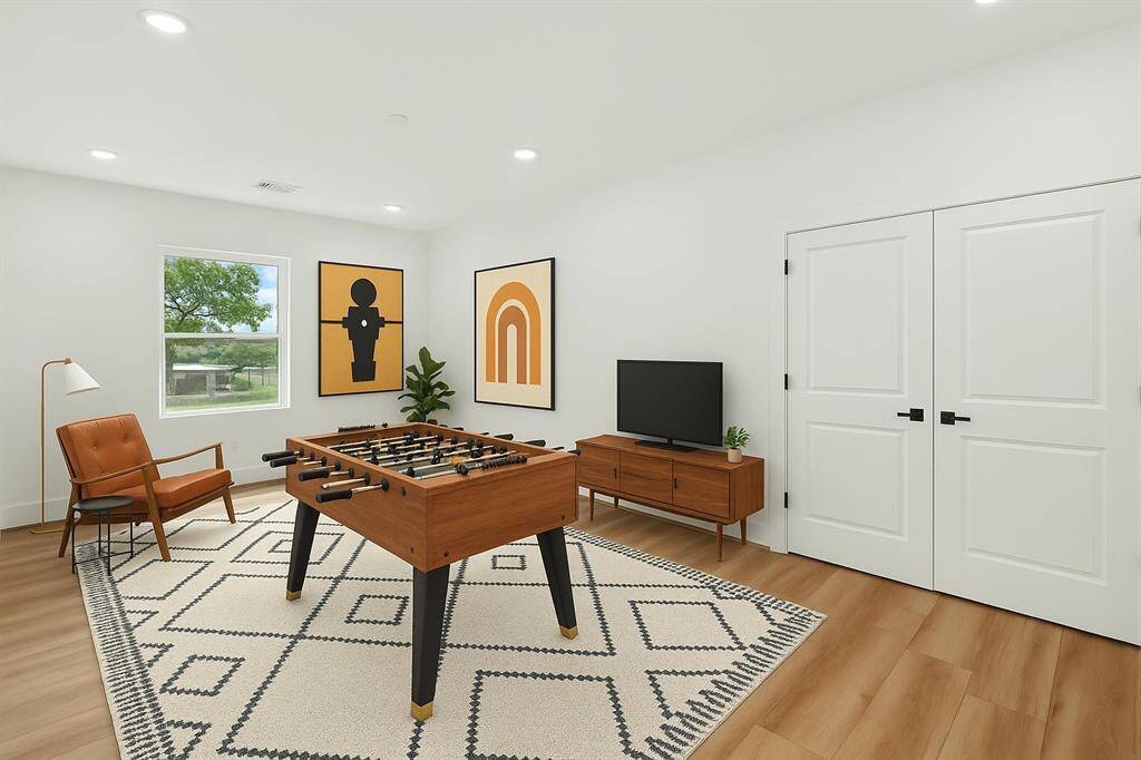 Virtually Staged Gameroom