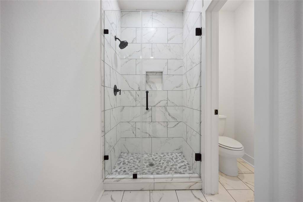 Primary bath shower