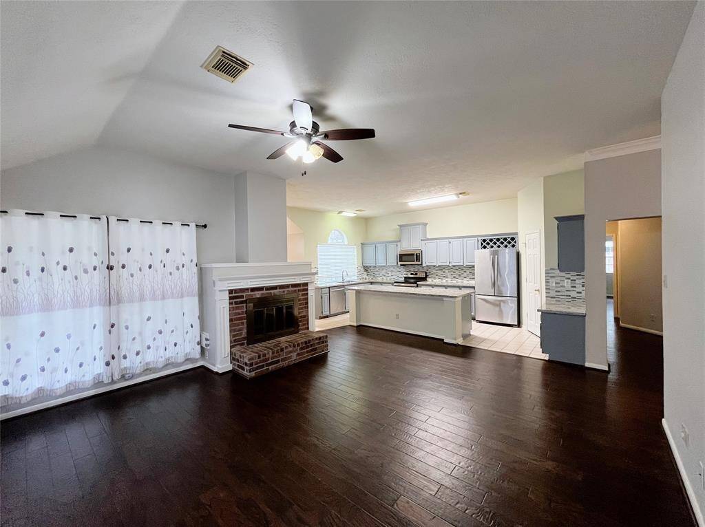 Spacious Living Room with Open Concept