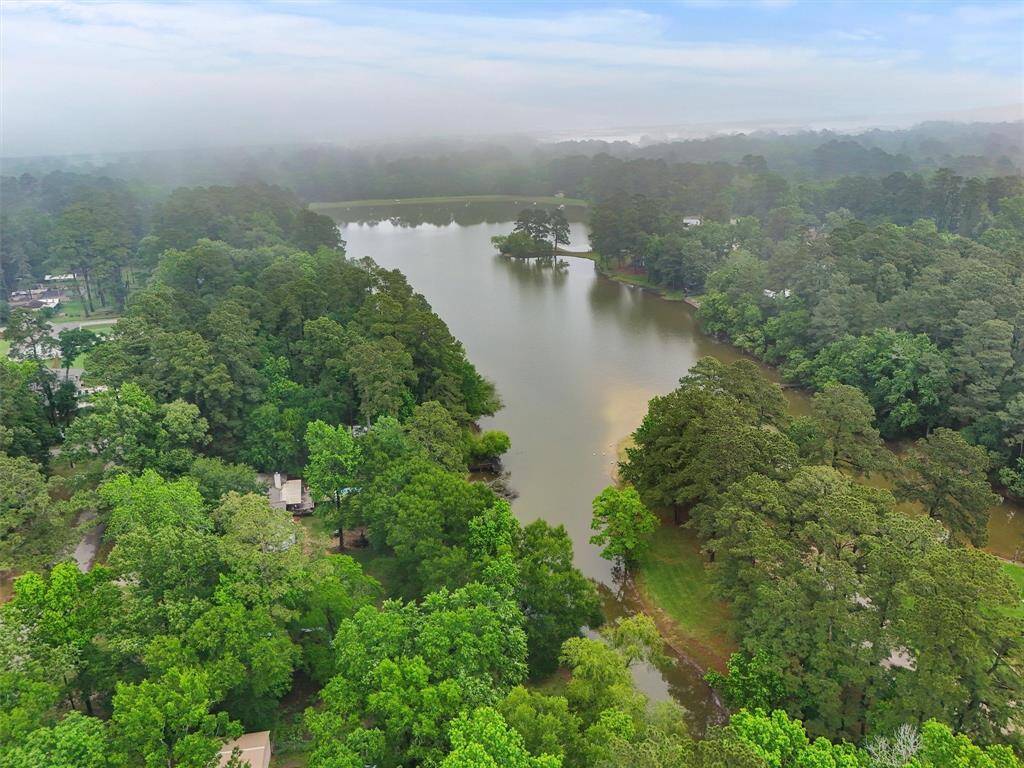 Rushing Springs Lake just up the street