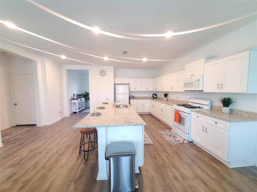 Open concept kitchen