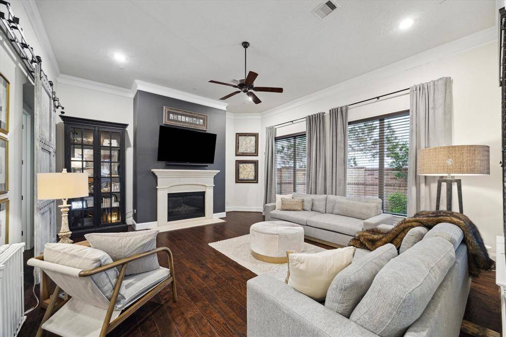 Family Room with direct access to Home Office/Study.