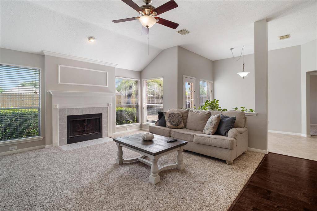 FAMILY ROOM - FRESH PAINT AND NEW CARPET