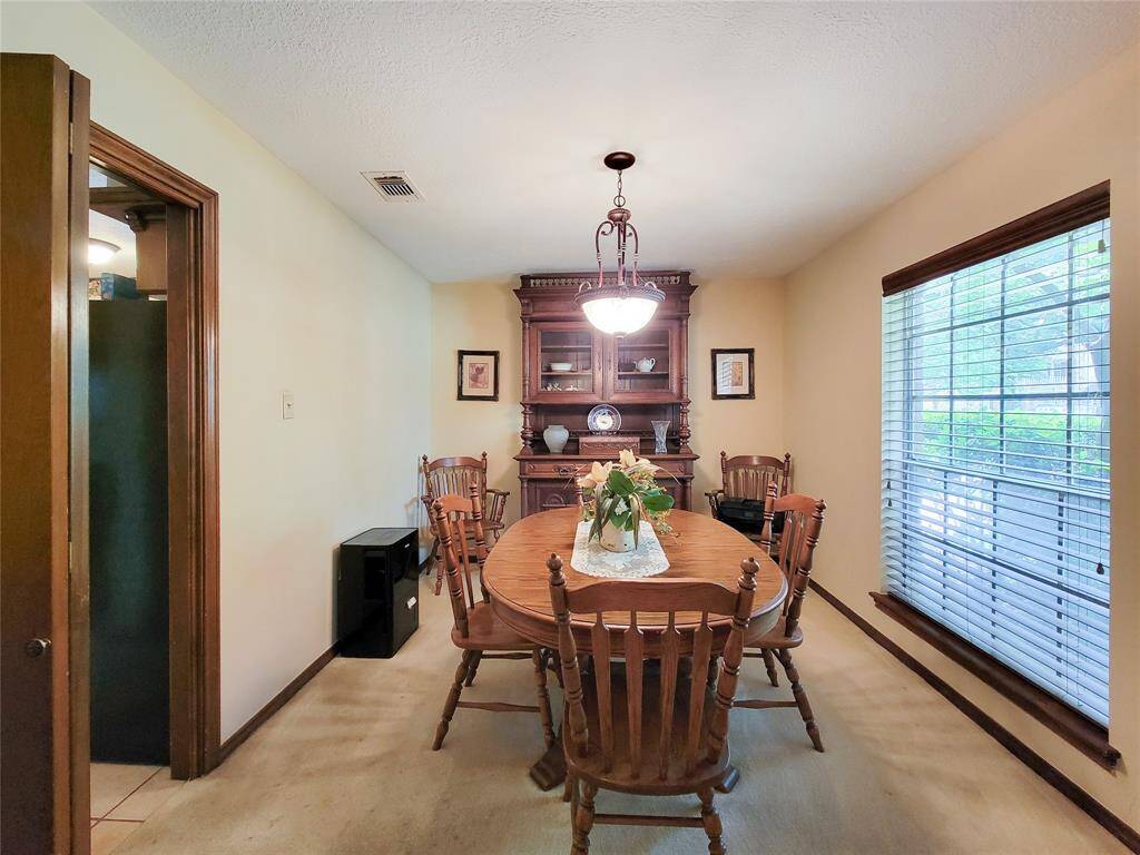 Formal dining room.