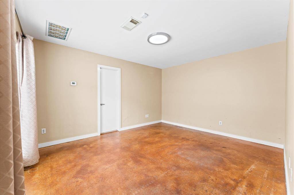 Another view of the first-floor bedroom.