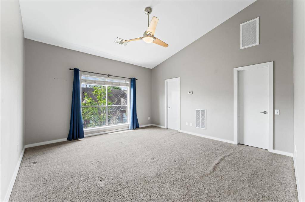Spacious primary bedroom retreat.