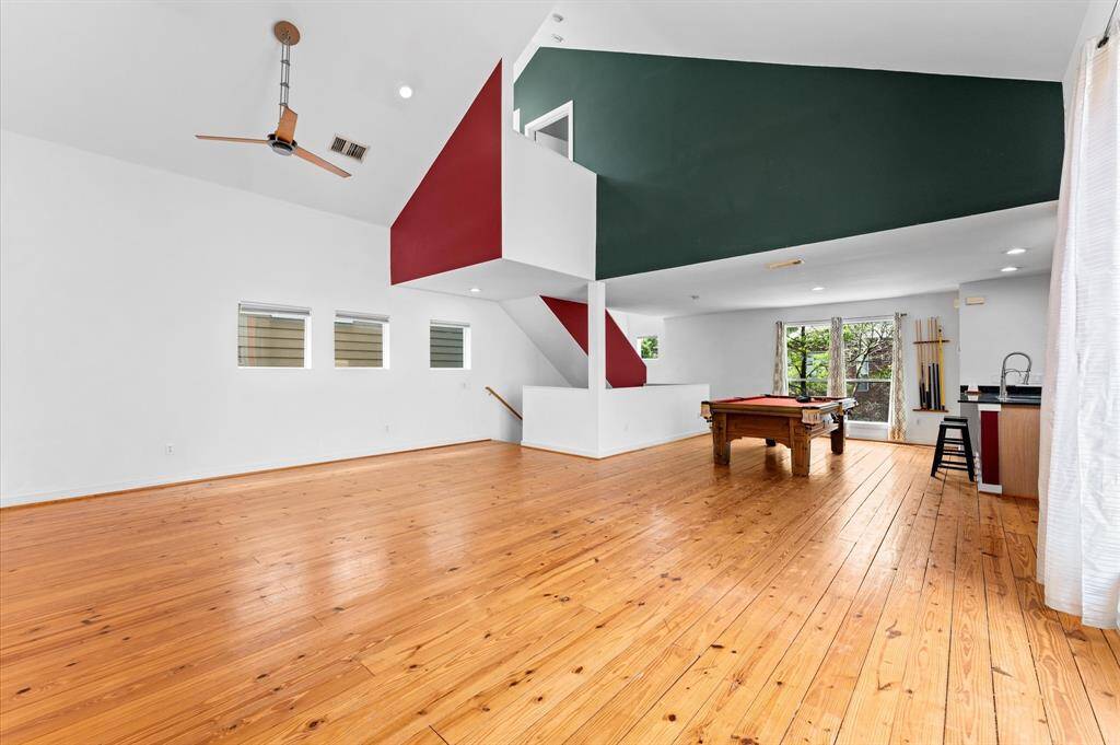 Another view of the spacious living area.