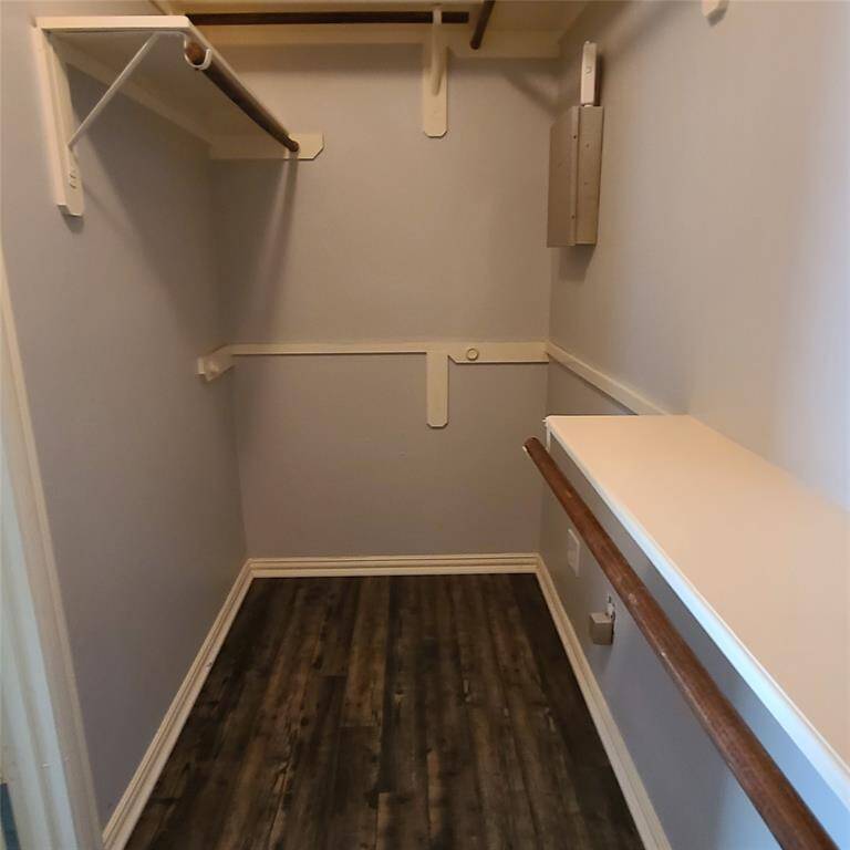 Security panel for easy access in primary closet